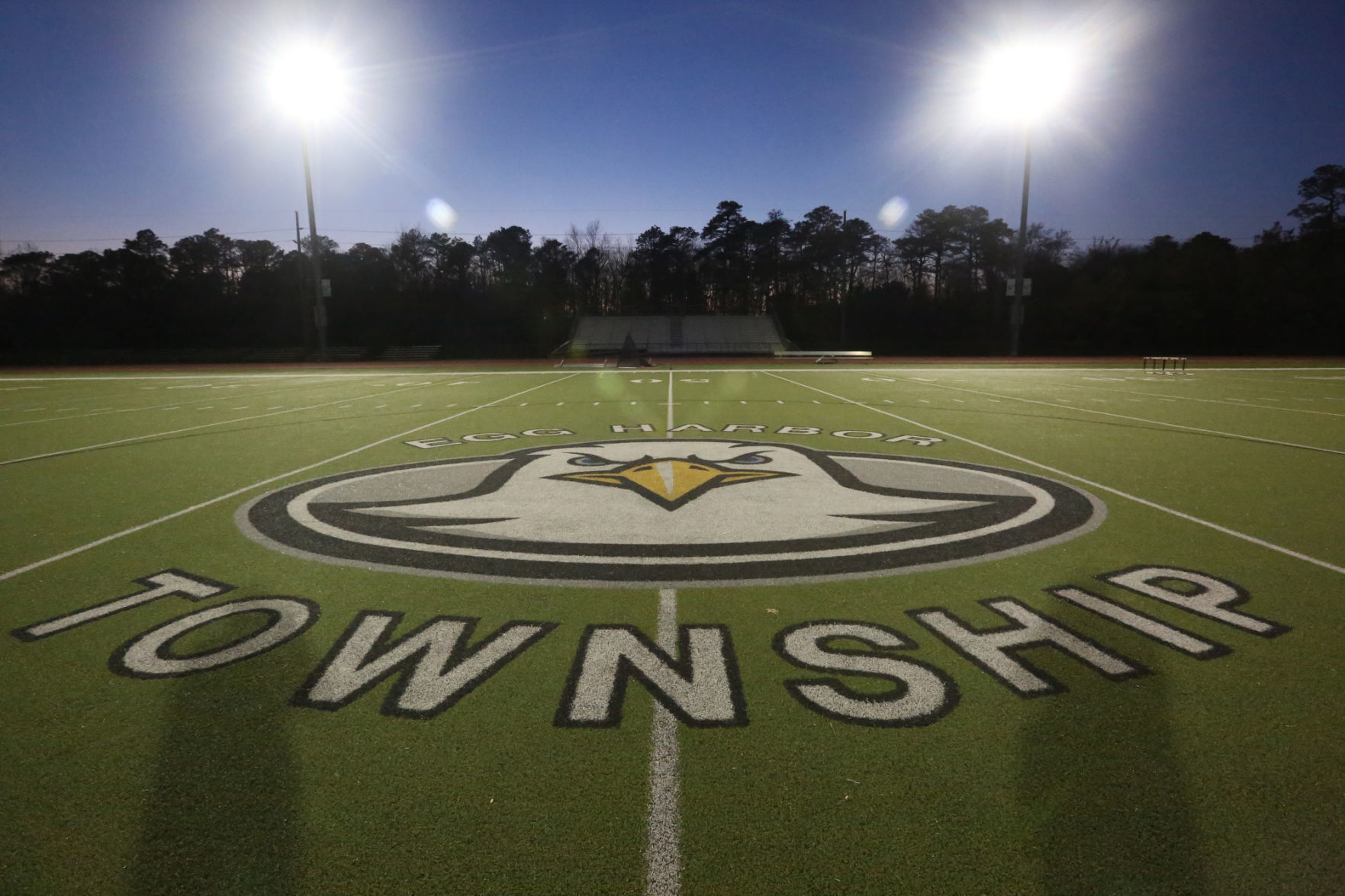 High school lights during Covid19
